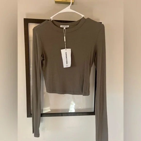 Cotton Cotizen Verona Cropped Tee - Picture 2 of 3